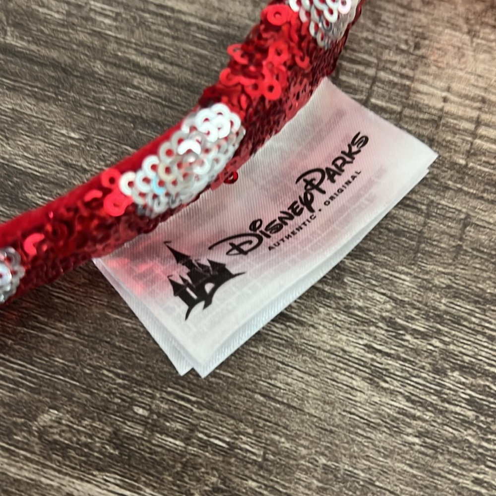 Disney Parks Minnie Mouse Sequin Ear Headband (2018) Adult - Picture 4 of 8